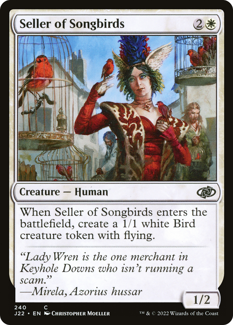 Seller of Songbirds [J22 - 240]