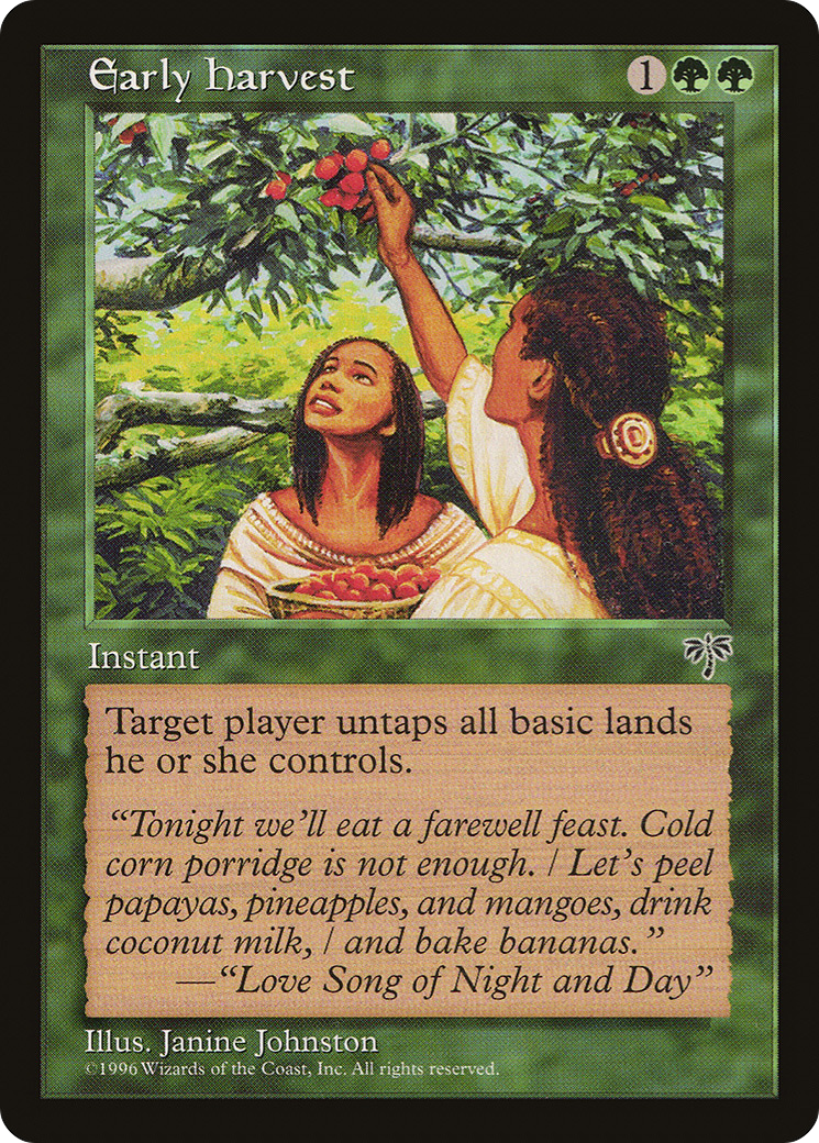Early Harvest [MIR - N/A]