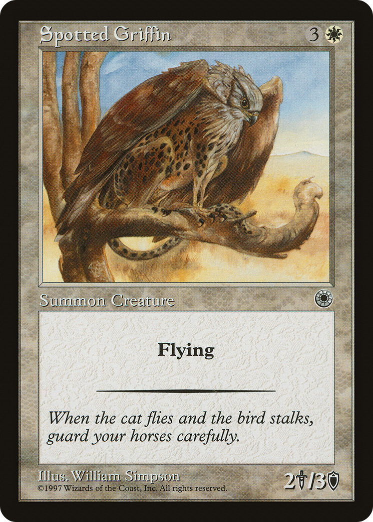 Spotted Griffin [POR - N/A]