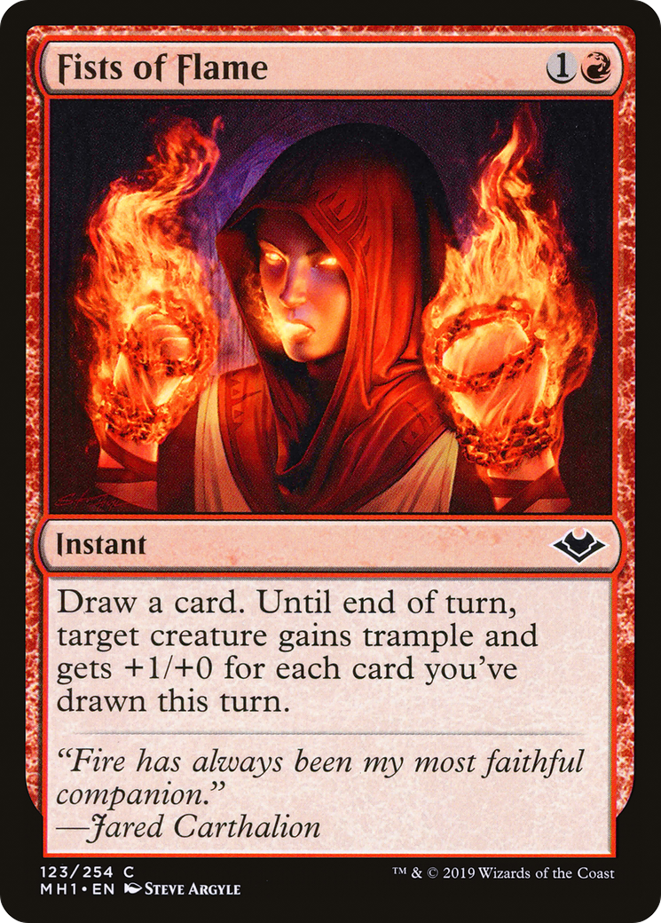 Fists of Flame [MH1 - 123]