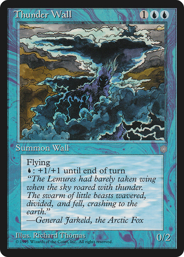 Thunder Wall [ICE - N/A]