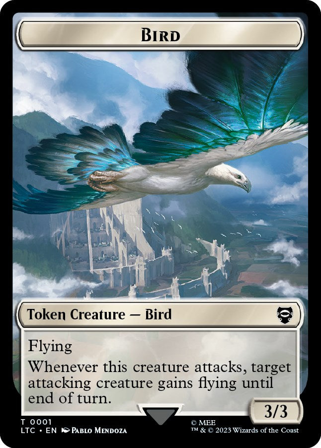 Bird (0001) // Food (0010) Double-Sided Token [LTC - 1 // 10]