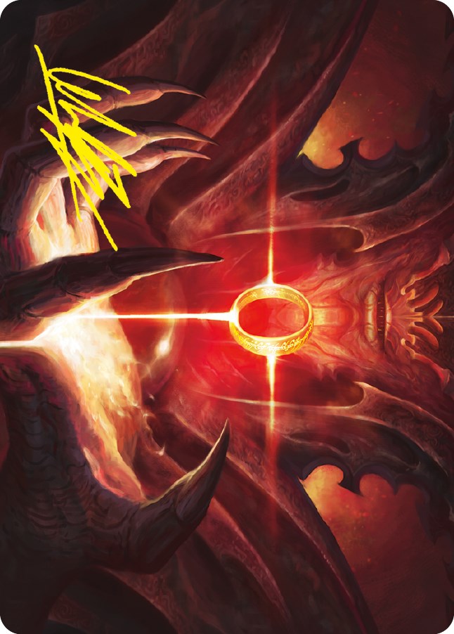 Sol Ring Art Card (Gold-Stamped Signature) [ASLTR - 76]