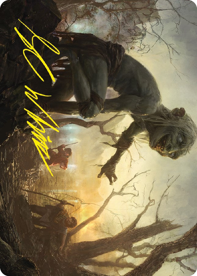 Smeagol, Helpful Guide Art Card (Gold-Stamped Signature) [ASLTR - 24]