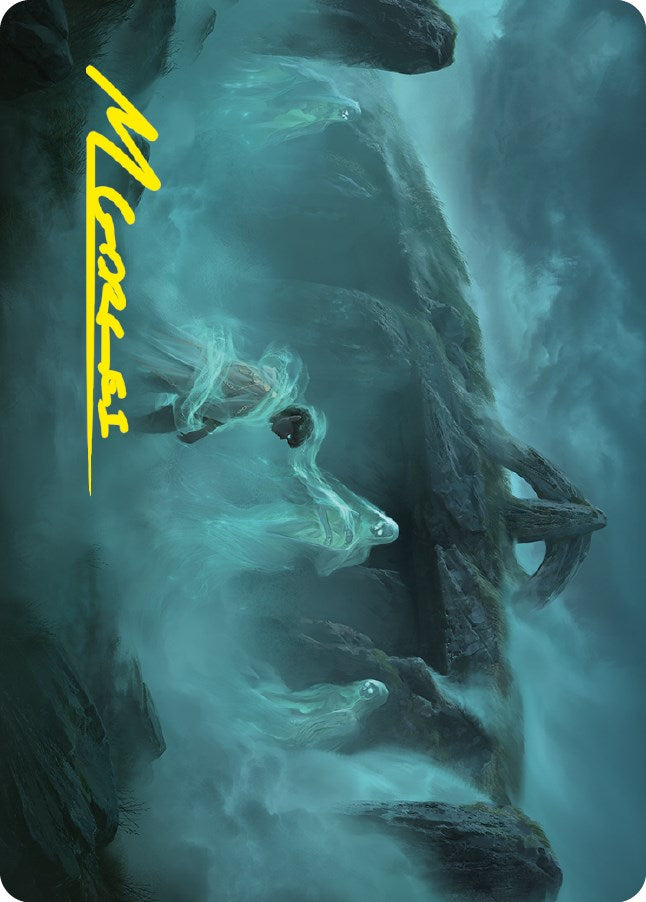 Fog on the Barrow-Downs Art Card (Gold-Stamped Signature) [ASLTR - 2]