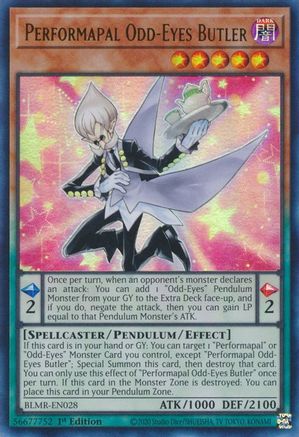 Performapal Odd-Eyes Butler [BLMR - BLMR-EN028]