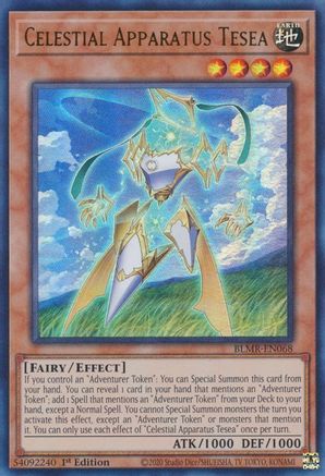 Celestial Apparatus Tesea (BLMR-EN068) - Battles of Legend: Monstrous Revenge 1st Edition