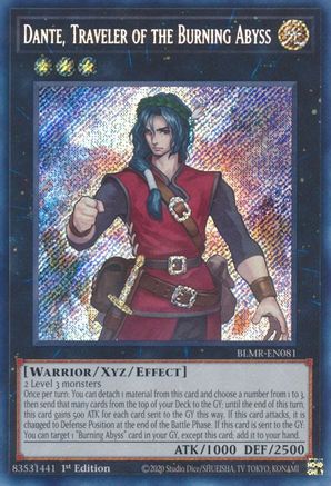 Dante, Traveler of the Burning Abyss [BLMR - BLMR-EN081]