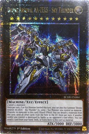 Divine Arsenal AA-ZEUS - Sky Thunder (Quarter Century Secret Rare) [BLMR - BLMR-EN084]