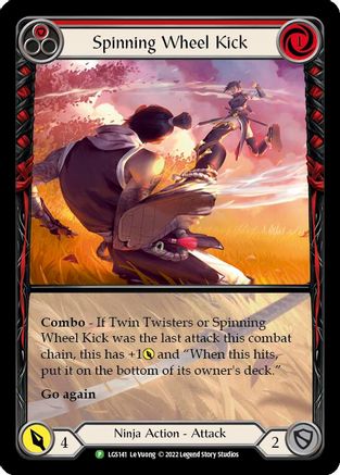 Spinning Wheel Kick (Red) - LGS141 [PR - LGS141]