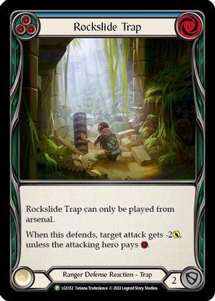 Rockslide Trap - LGS152 (LGS152) - Flesh and Blood: Promo Cards Rainbow Foil