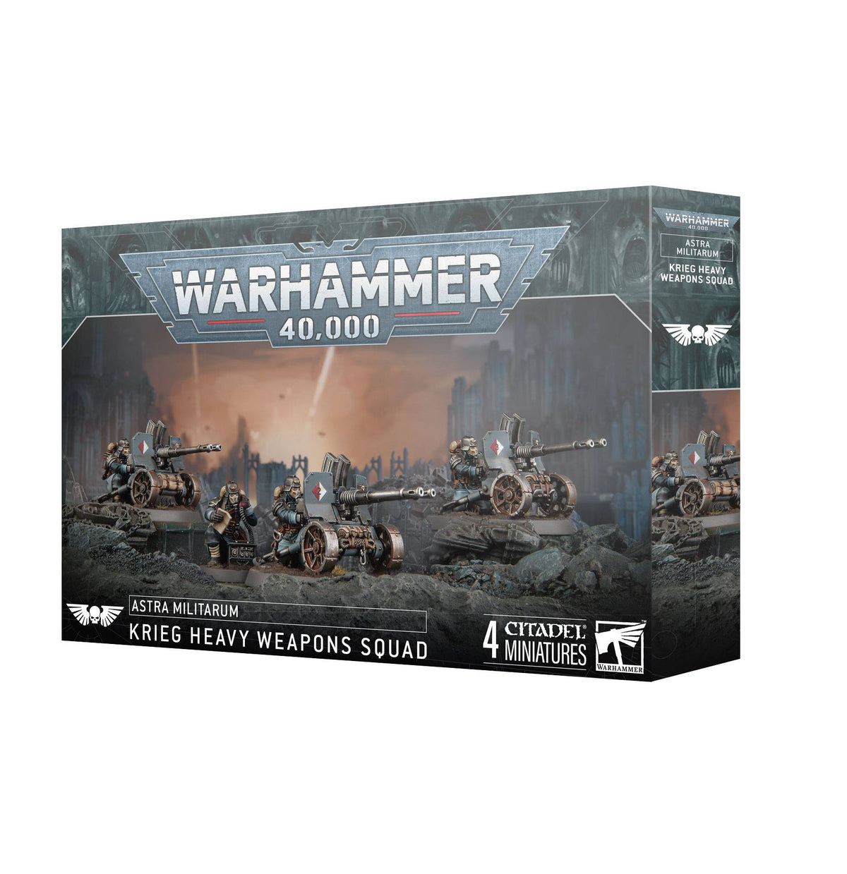 Wahammer: 40k - Astra Militarum - Krieg Heavy Weapons Squad