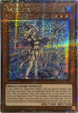 Water Enchantress of the Temple (Quarter Century Secret Rare) [BLMR - BLMR-EN065]