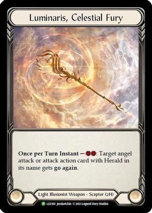 Luminaris, Celestial Fury - LGS160 (LGS160) - Flesh and Blood: Promo Cards Cold Foil