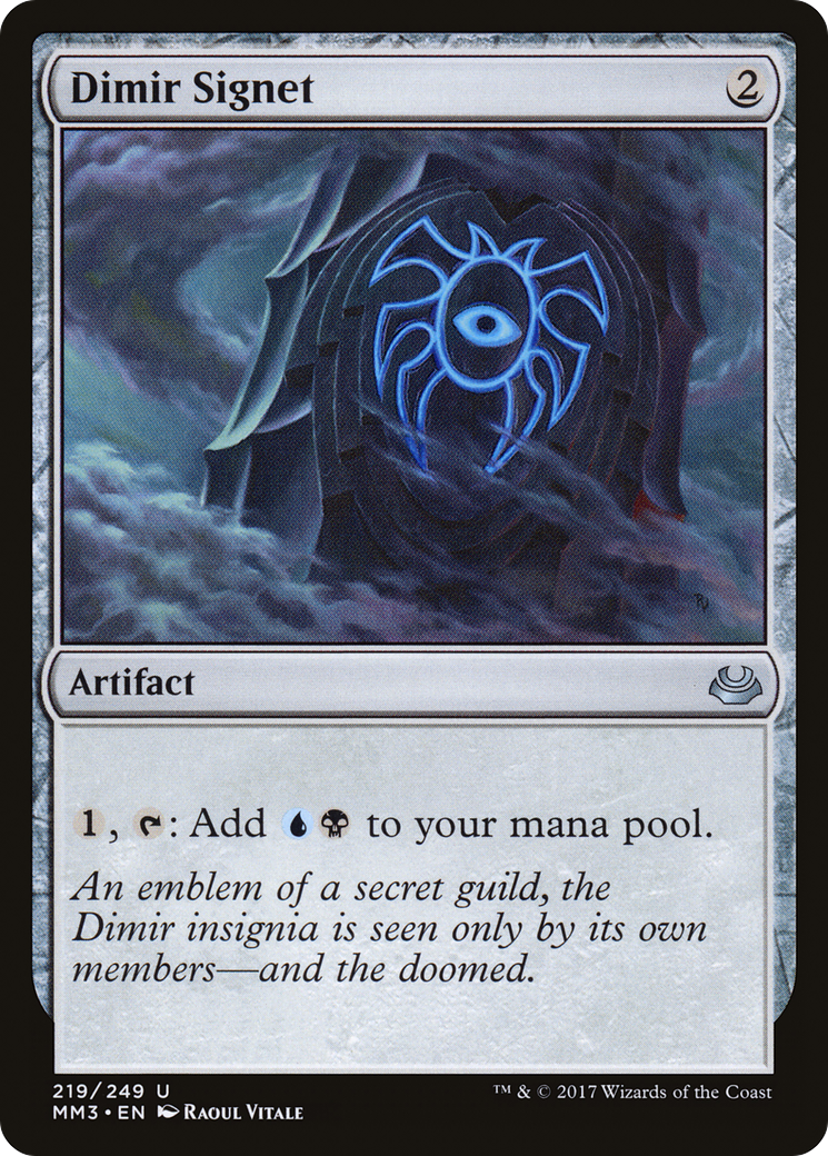 Dimir Signet [MM3 - 219]