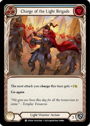Charge of the Light Brigade (Blue) [DTD - DTD074]