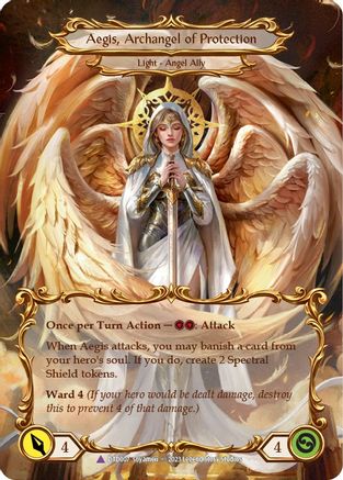 Figment of Protection // Aegis, Archangel of Protection (Marvel) [DTD - DTD007]