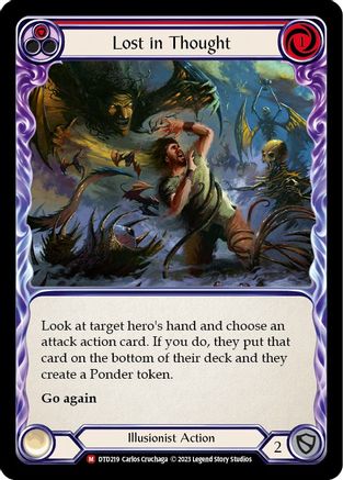 Lost in Thought (DTD219) - Dusk till Dawn Rainbow Foil