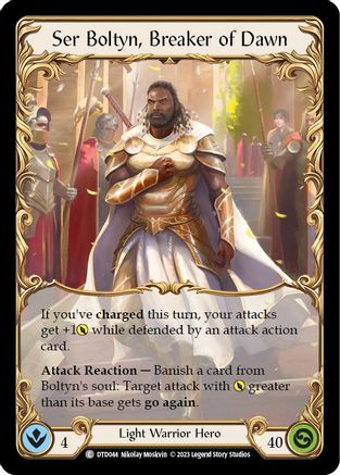 Ser Boltyn, Breaker of Dawn [DTD - DTD044]