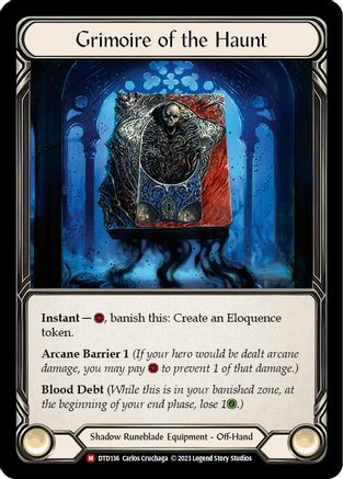 Grimoire of the Haunt [DTD - DTD136]