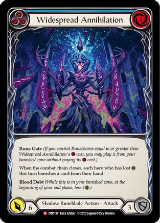 Widespread Annihilation [DTD - DTD137]