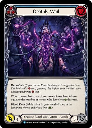 Deathly Wail (Blue) [DTD - DTD148]