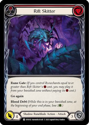 Rift Skitter (Red) [DTD - DTD152]