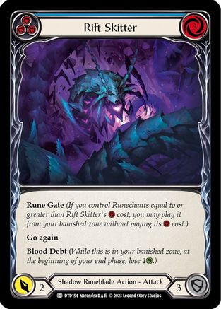 Rift Skitter (Blue) [DTD - DTD154]