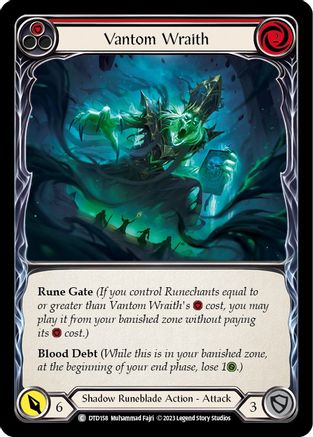 Vantom Wraith (Red) [DTD - DTD158]