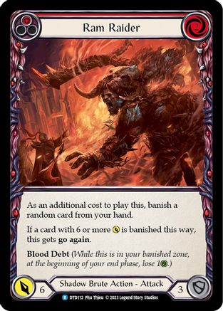 Ram Raider (Red) [DTD - DTD112]