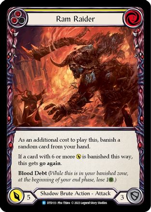 Ram Raider (Yellow) [DTD - DTD113]