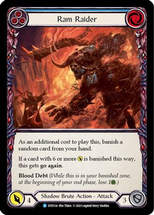 Ram Raider (Blue) [DTD - DTD114]