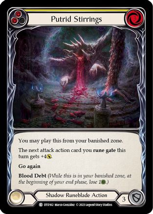 Putrid Stirrings (Yellow) [DTD - DTD162]