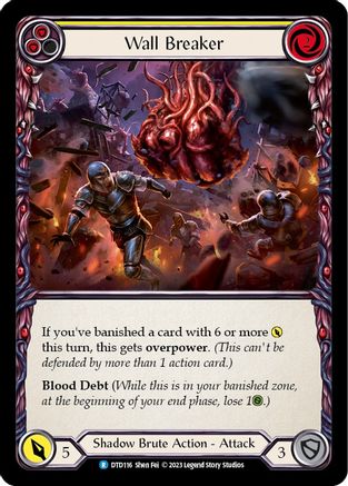 Wall Breaker (Yellow) [DTD - DTD116]