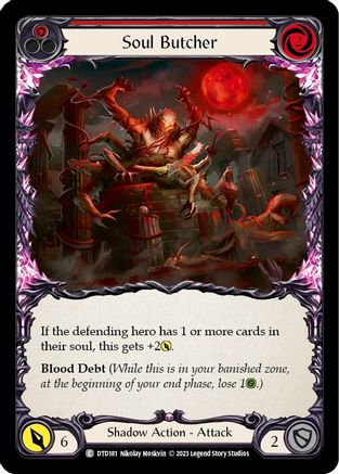 Soul Butcher (Red) [DTD - DTD181]