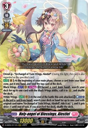 Holy-angel of Blessings, Alestiel (D-SS05/011EN) - D-SS05: Festival Booster 2023