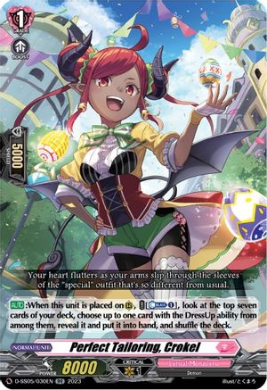 Perfect Tailoring, Crokel (D-SS05/030EN) - D-SS05: Festival Booster 2023