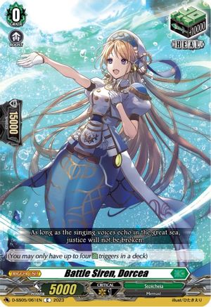 Battle Siren, Dorcea (D-SS05/061EN) - D-SS05: Festival Booster 2023