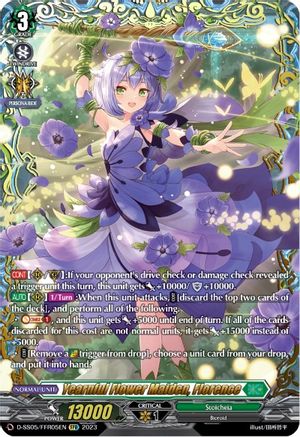 Yearnful Flower Maiden, Florence (FFR) (D-SS05/FFR05EN) - D-SS05: Festival Booster 2023