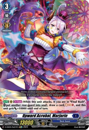 Upward Acrobat, Marjorie (D-SS05/Re07EN) - D-SS05: Festival Booster 2023