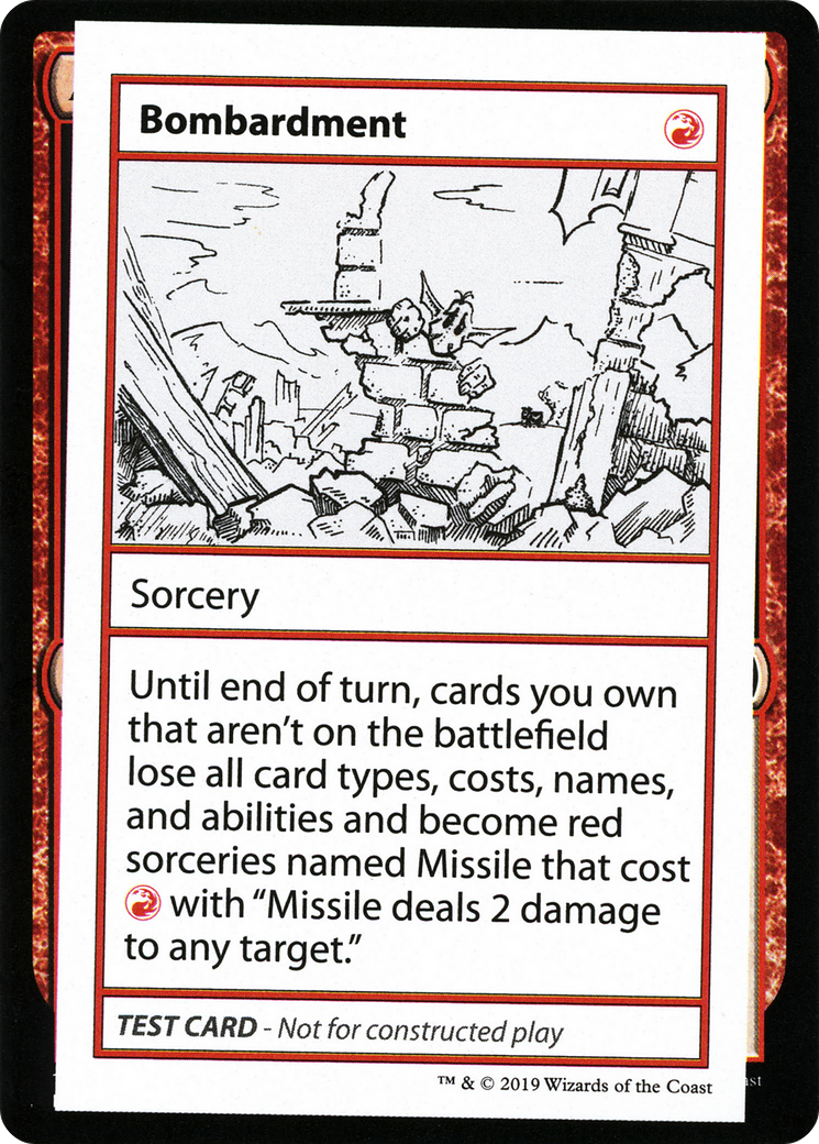 Bombardment (No PW Symbol) [CMB1 - N/A]