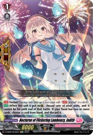 Nocturne of Flickering Lambency, Judith (D-SS05/Re35EN) - D-SS05: Festival Booster 2023