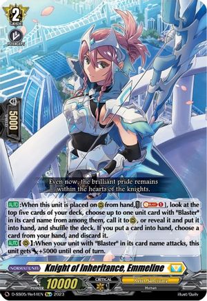 Knight of Inheritance, Emmeline (D-SS05/Re44EN) - D-SS05: Festival Booster 2023