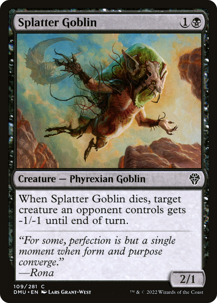 Splatter Goblin [DMU - 109]
