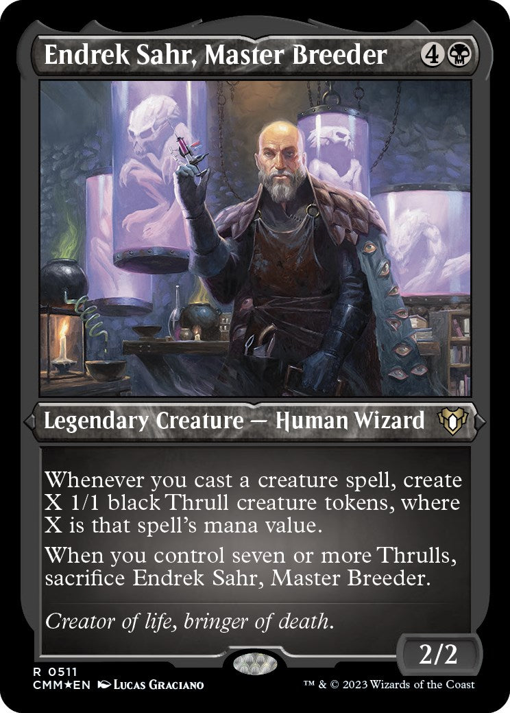 Endrek Sahr, Master Breeder (Foil Etched) [CMM - 511]