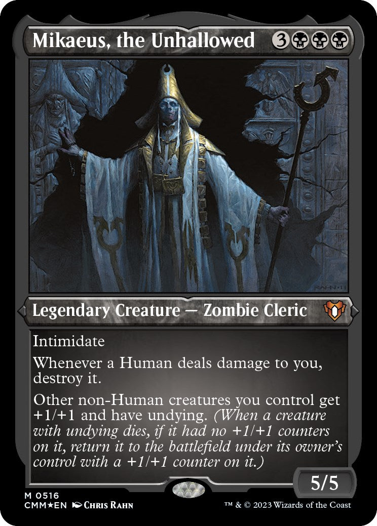 Mikaeus, the Unhallowed (Foil Etched) [CMM - 516]