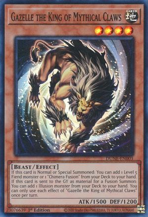 Gazelle the King of Mythical Claws [DUNE - DUNE-EN003]