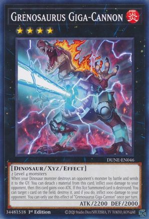 Grenosaurus Giga-Cannon [DUNE - DUNE-EN046]