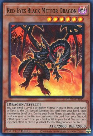 Red-Eyes Black Meteor Dragon [DUNE - DUNE-EN095]