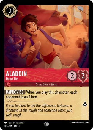 Aladdin - Street Rat [1 - 105/204]